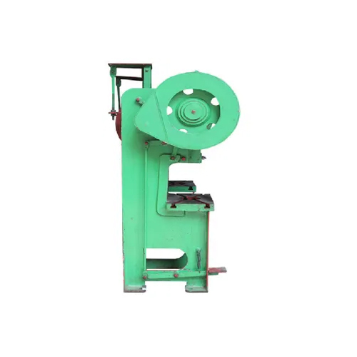 5 Ton C Type Power Press Machine - Mild Steel, Standard Size, Green Finish | 1 HP Power, 440V Efficiency, 1-Year Warranty for Industrial Use