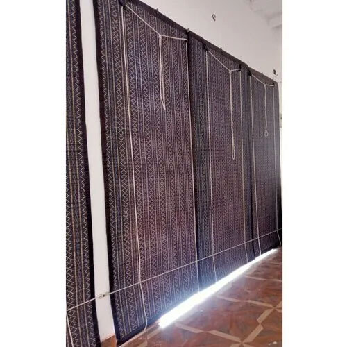 Vertical Bamboo Chick Blinds - Color: Purple