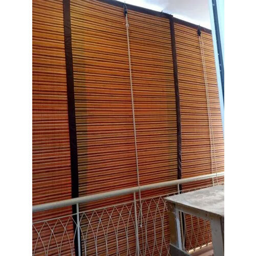 Bamboo Window Chick Blinds - Color: Brown