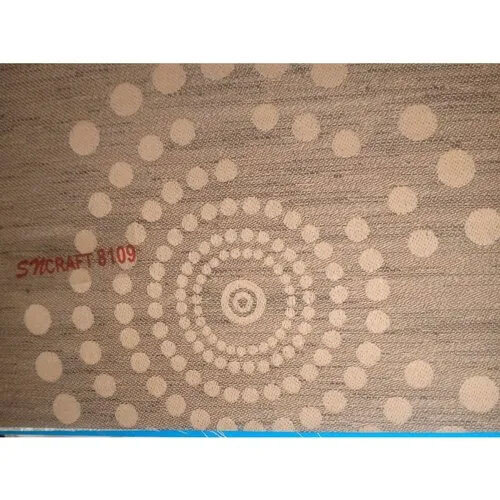 Floral Bamboo Blinds - Color: Brown