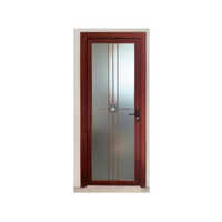 Aluminium  Glass Door - Color: Brown