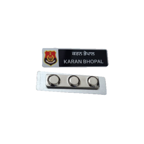 Name Plate With Magnet