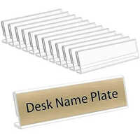 12inch Acrylic Table Desk Name Plate