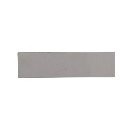 White Aluminum Name plates Plain Sublimation