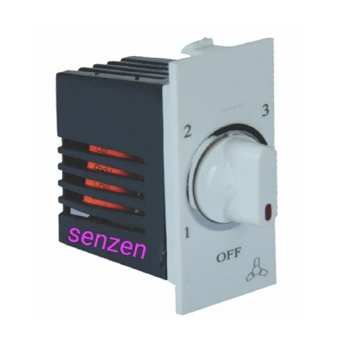 50 W Fan Regulator - Material: Plastic