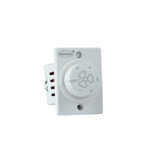 5 Step Ceiling Fan Regulator - Material: Polycarbonate