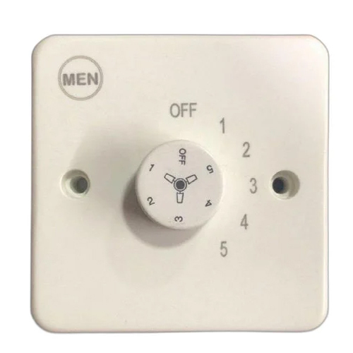 Electronic Fan Regulator - Material: Plastic