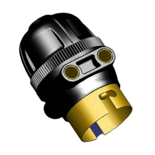 Black Pendent Bulb Holder - Material: Plastic