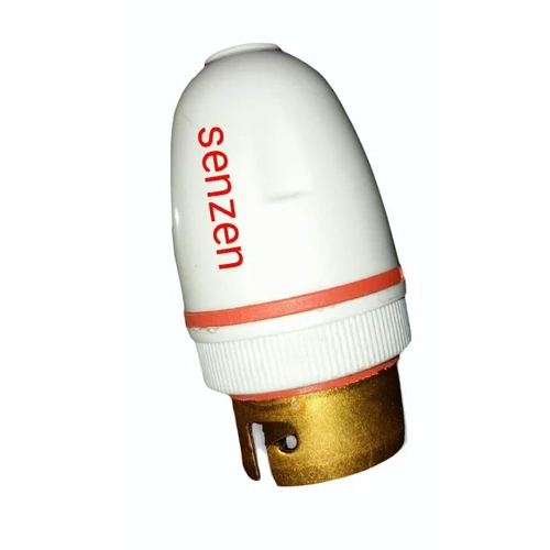 Senzen Abs Plastic Pendent Bulb Holder - Color: White