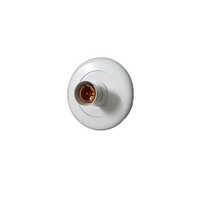 Senzen 7 X 7 Inch Round Plastic Bulb Holder