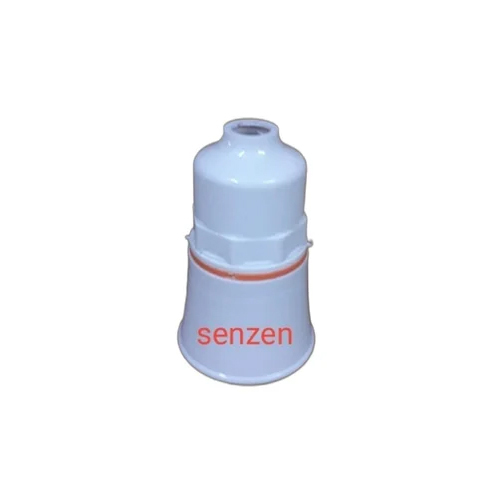 Pvc Pendent Bulb Holder - Color: White