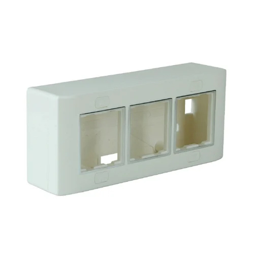 Senzen 6 Modular Open Surface Box - Color: White