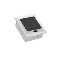 8 Way Mild Steel Distribution Box - Color: White