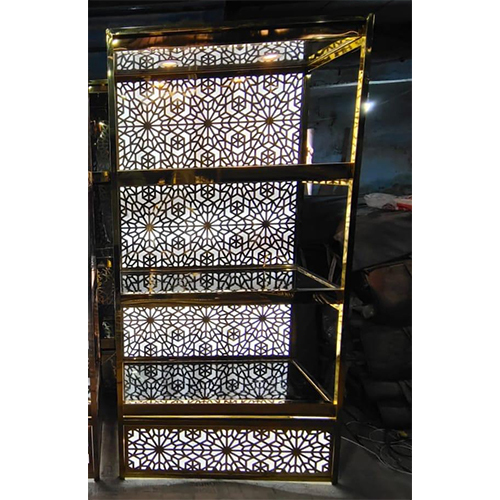 Designer Plate Counter - Stainless Steel , Polished Surface Finish, Modern Design, Versatile Colors, Ideal For Catering & Event Services