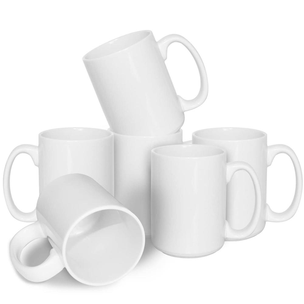 6 OZ White Mug (AAA)