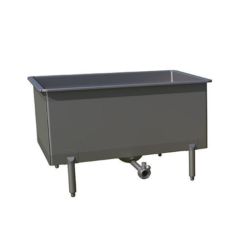 Ss Dump Tank - Color: Silver