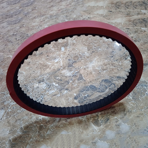 Red Coated Timing Belt