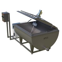 1kl Bulk Milk Cooler - Color: Silver