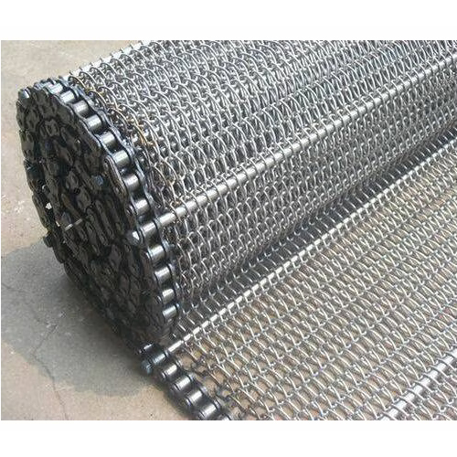 Wire Mesh Conveyor Belt - Material: Stainless Steel
