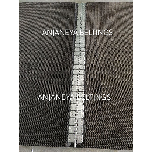 Rubber Rough Top Belt With Alligator Fastner