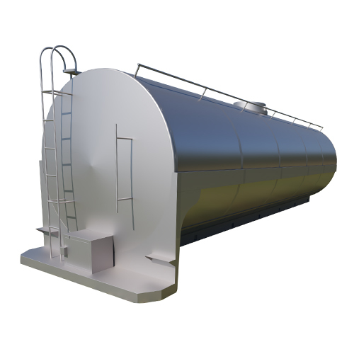 Rmt-34 Milk Storage Tank - Color: Silver