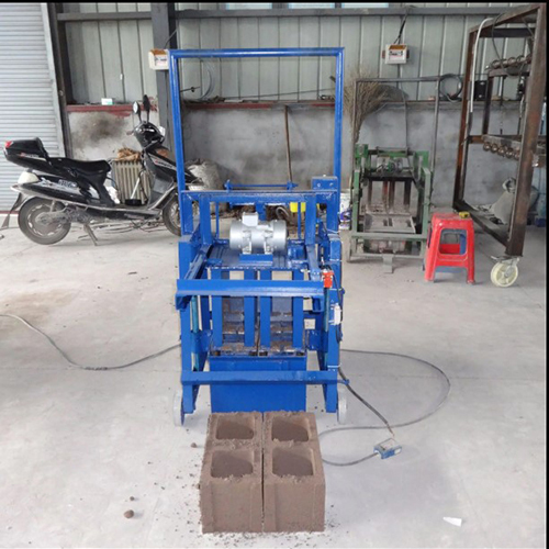 Hollow Block Making Machine - Color: Blue