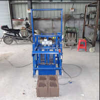 Hollow block making machine