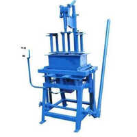 Manual brick making machine