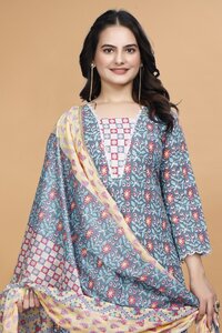 cotton kurti pant and dupatta