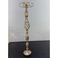 European Crystal Candle Holder