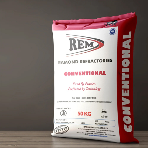 Conventional Refractory Castables - Application: To Create The Monolithic Linings Within All Types Of Furnaces And Kilns
