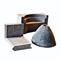 High Alumina Pcpf Blocks - Color: Grey