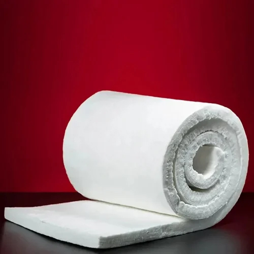 Ceramic Fiber Blanket - Ceramic Fiber Material >50 Millimeter Thickness White Color | Multi-Layer Design Fire Resistant Coated Surface