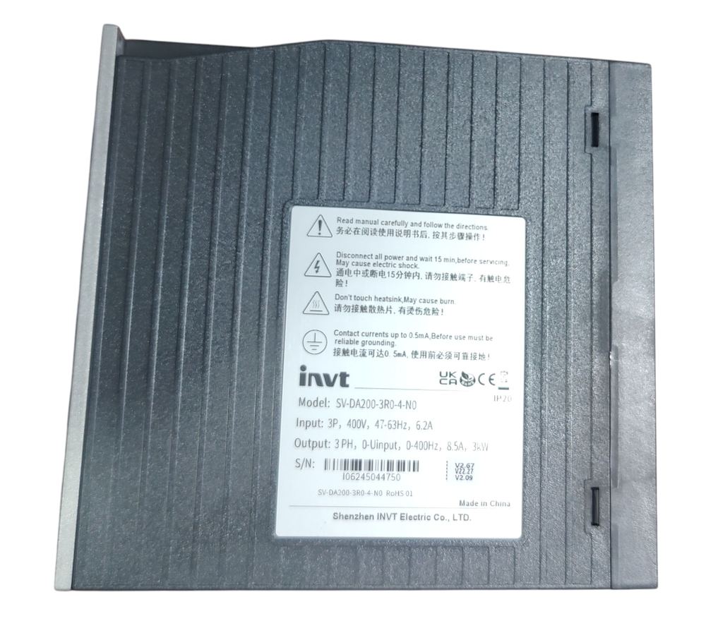 Invt Servo Drive Sv-da200-3r0-4-n0 - Automation Grade: No