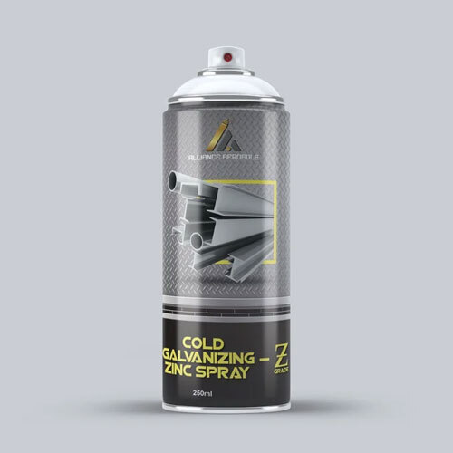 Alliance Aerosols Cold Galvanizing Zinc Spray - Application: Industrial