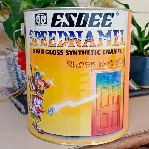 High Gloss Synthetic Enamel (Black) - Application: Industrial