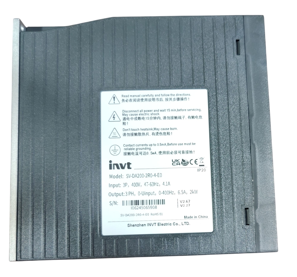 Invt Servo Drive Sv-da200-2r0-4-e0