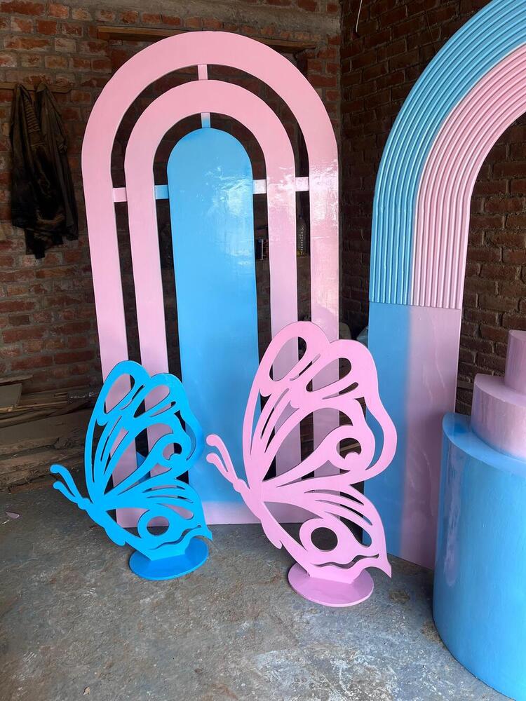 Birthday Backdrop Stage Panel