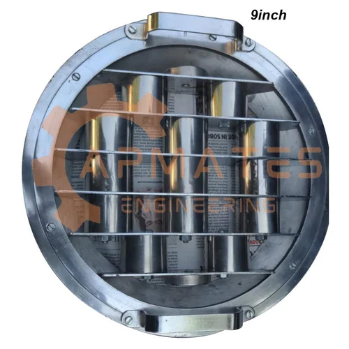 9 Inch Metal Neodymium Hopper Magnetic Grill