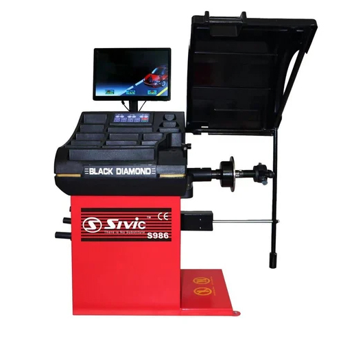 Automatic S986 Wheel Balancer - Power Source: Electric