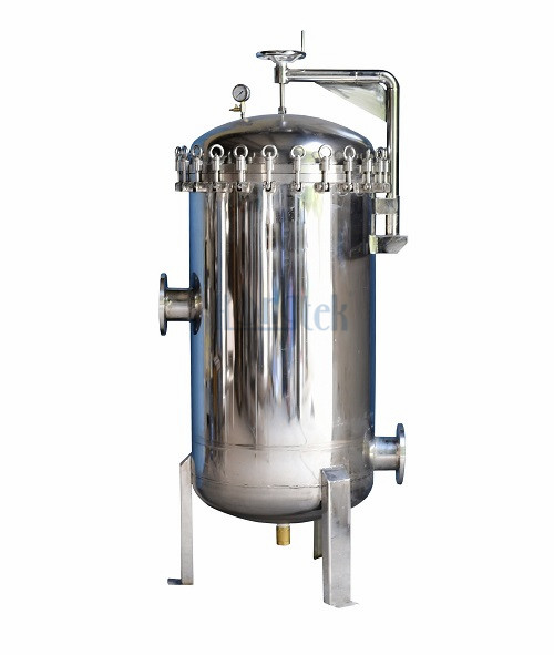 Ss Multi Cartridge Filter Housing - Color: Silver