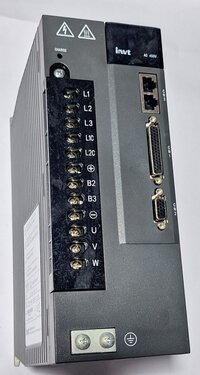 Invt Servo Drive Sv-da200-4r4-4-n0 - Input: 3p, 400v; Output: 3ph, 4.4kw, 400v; Ethercat Connectivity | Industrial Grade Performance, Versatile Integration