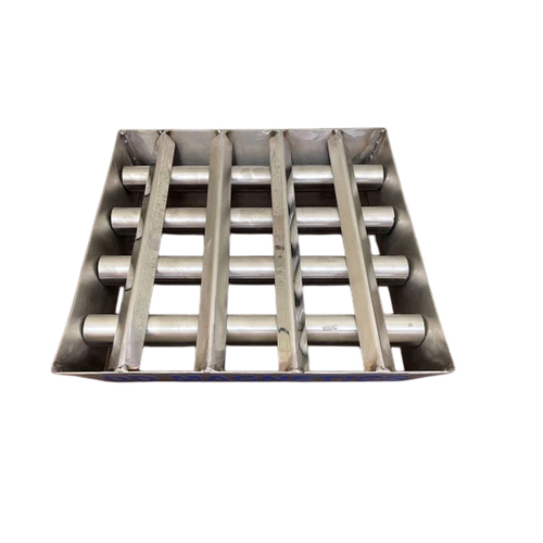 40mm Stainless Steel Square Hopper Magnet