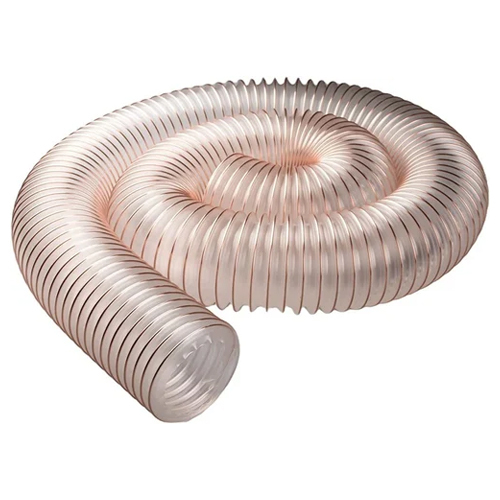 38Mm Polyurethane Duct Hose Pipe - Color: Cream