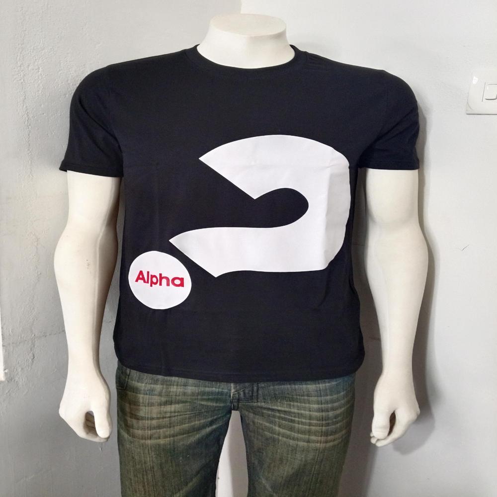 Customized T- Shirts - Color: Black