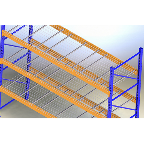Wire Mesh Decking - Color: Silver