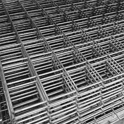 Square Grid Weld Mesh Sheet - Color: Silver