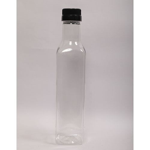 500 Ml Pet Cold Press Oil Bottle - Color: Transparent