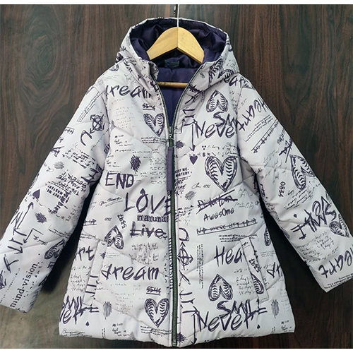 Kids Printed Full Jacket