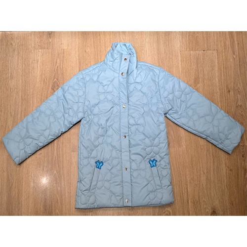 Kids Embroidery Quilted Jacket - Feature: High Quality